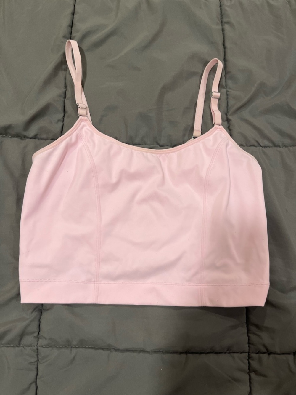 Davin & Adley Amelia Pumping and Nursing Crop Cami - Petal Pink
